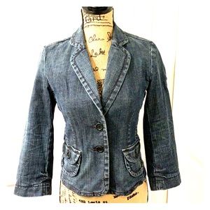 Express Denim Blazer
